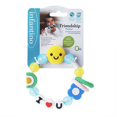 Игрушка-прорезыватель Дружба — я тебя люблю Infantino 316773 1